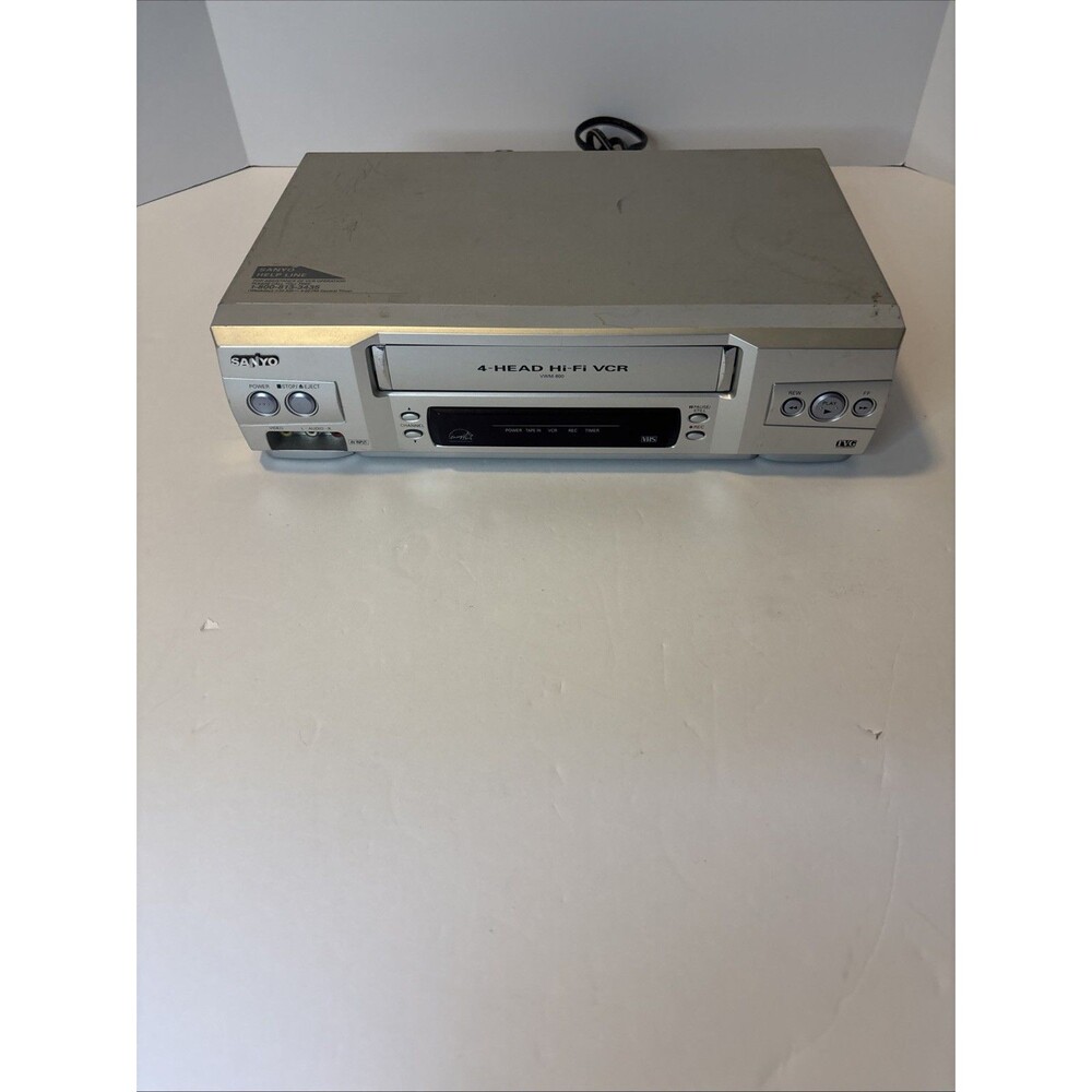 Sanyo Hi-Fi VCR VHS Player VWM-800 Tested Working - No AV Cord - No Remote